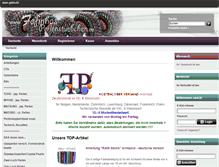 Tablet Screenshot of fofinhas-perlenstuebchen.de